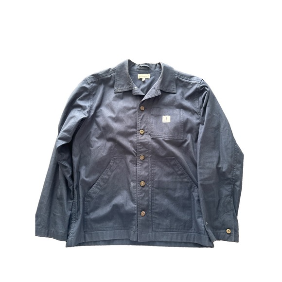 Ecologyst Other - Ecologyst Men's Blue Organic Cotton Chore Utility Jacket Size Large Canada